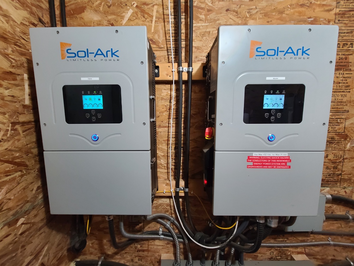 Dual Sol-Ark 12k inverters