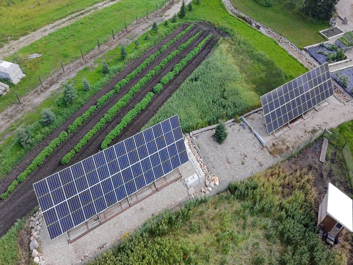 24 kW ground-mount solar
